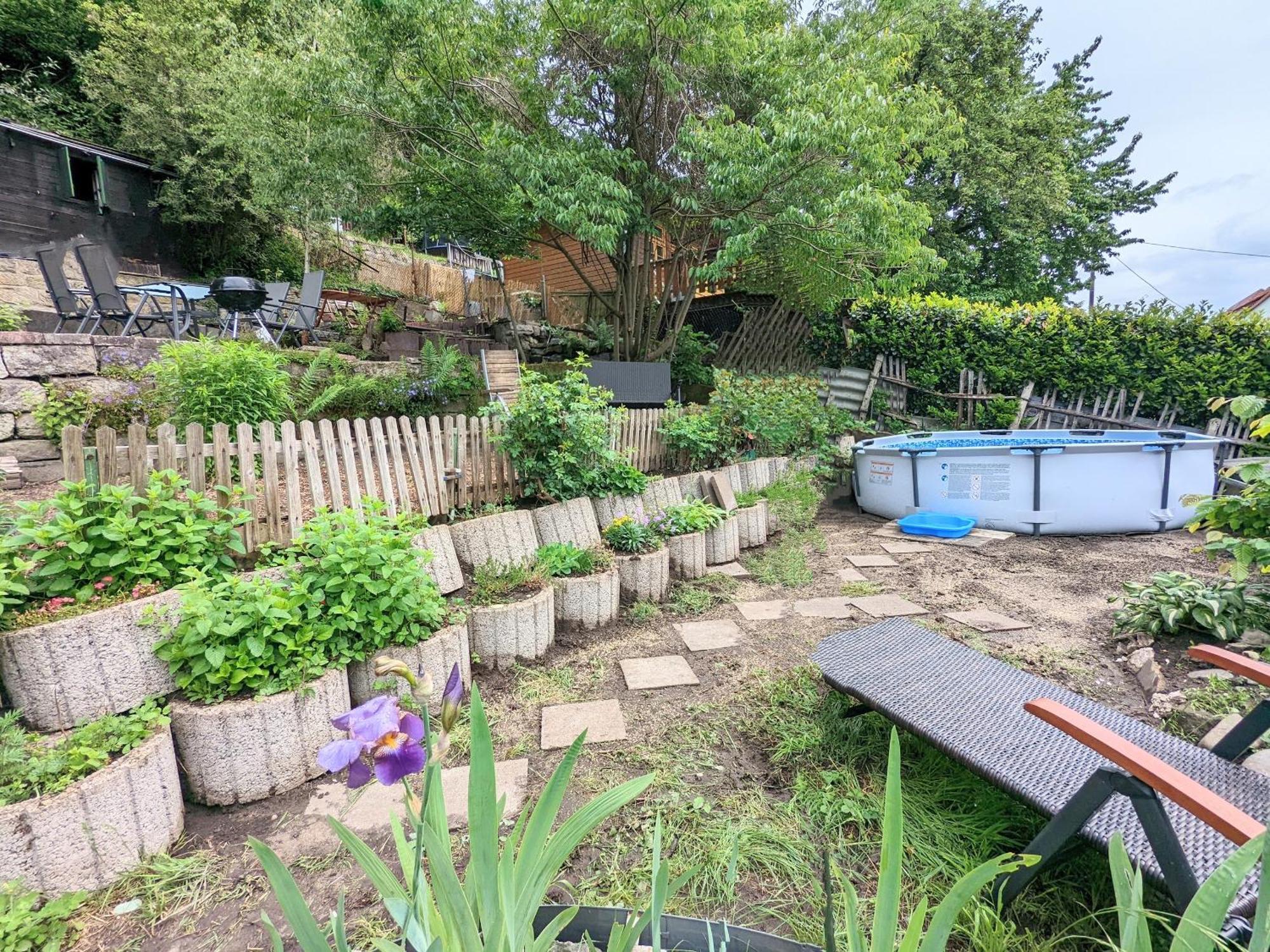 R3 - Urlaubsmagie - Helle Wohnung Mit Garten & Pool Rathmannsdorf Bagian luar foto