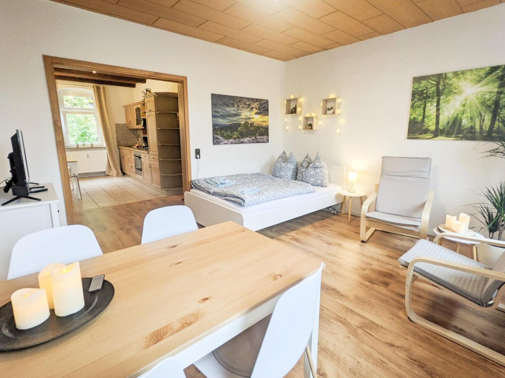 R3 - Urlaubsmagie - Helle Wohnung Mit Garten & Pool Rathmannsdorf Bagian luar foto