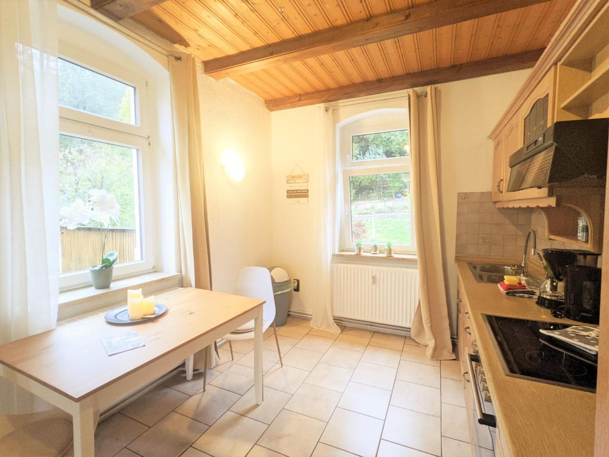 R3 - Urlaubsmagie - Helle Wohnung Mit Garten & Pool Rathmannsdorf Bagian luar foto
